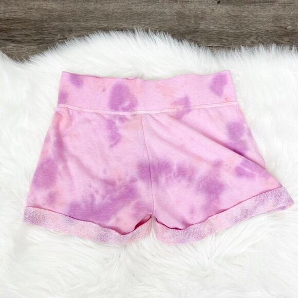 Upcycled Custom Tie Dye C9 Champion Soft Pull On Drawstring Shorts Womens XS - Picture 2 of 7